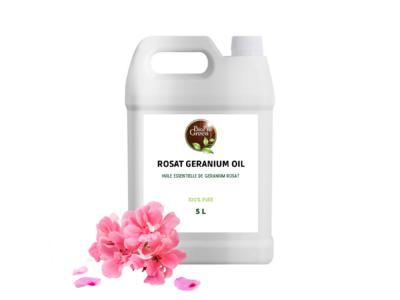 Stock en gros huile essentielle geranium rosat